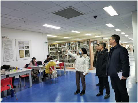 卢艳丽副校长指导图书馆档案馆党员干部民主生活会