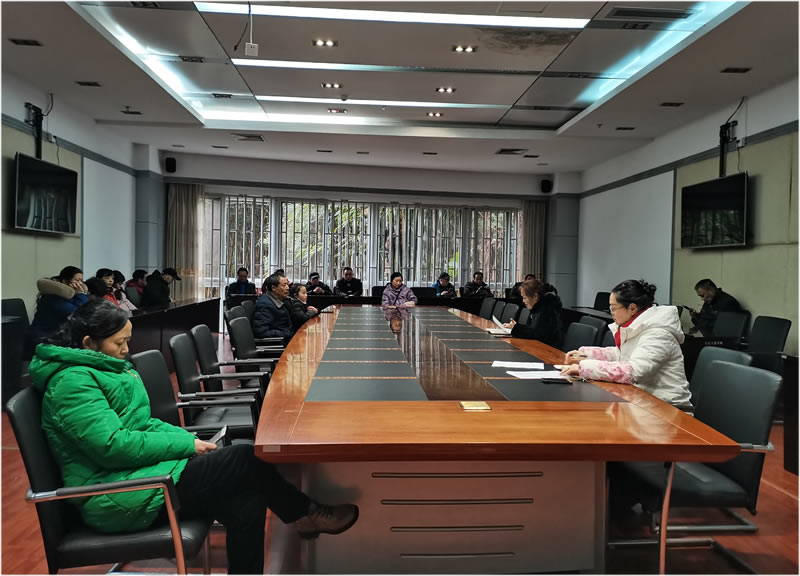 图书一馆召开2021年度总结会