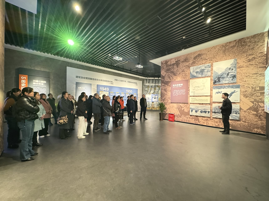 图书馆档案馆直属党支部开展“学习弘扬‘两路’精神，汲取改革奋进伟力”主题党日活动