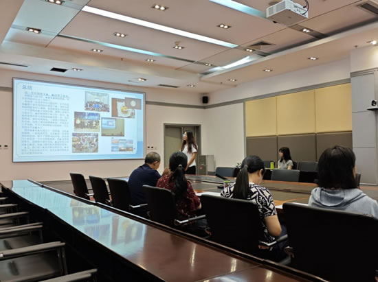 图书馆学生管理中心换届工作圆满结束