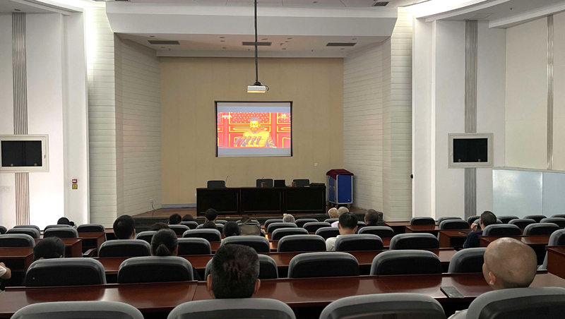 图书档案支部观看庆祝建党100周年直播盛况