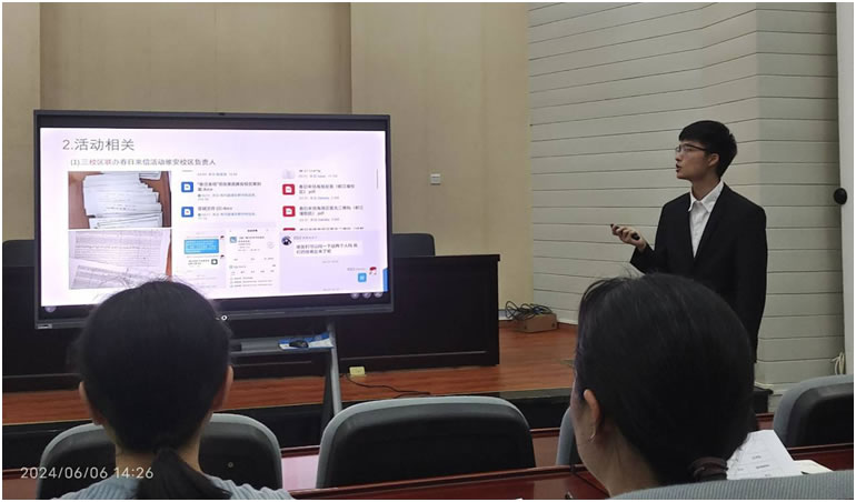 图书馆学生管理中心换届工作圆满结束_2024